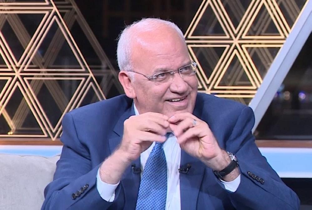 عريقات يصف الإجماع العربي على رفض "صفقة القرن" بـ"الانتصار العظيم"