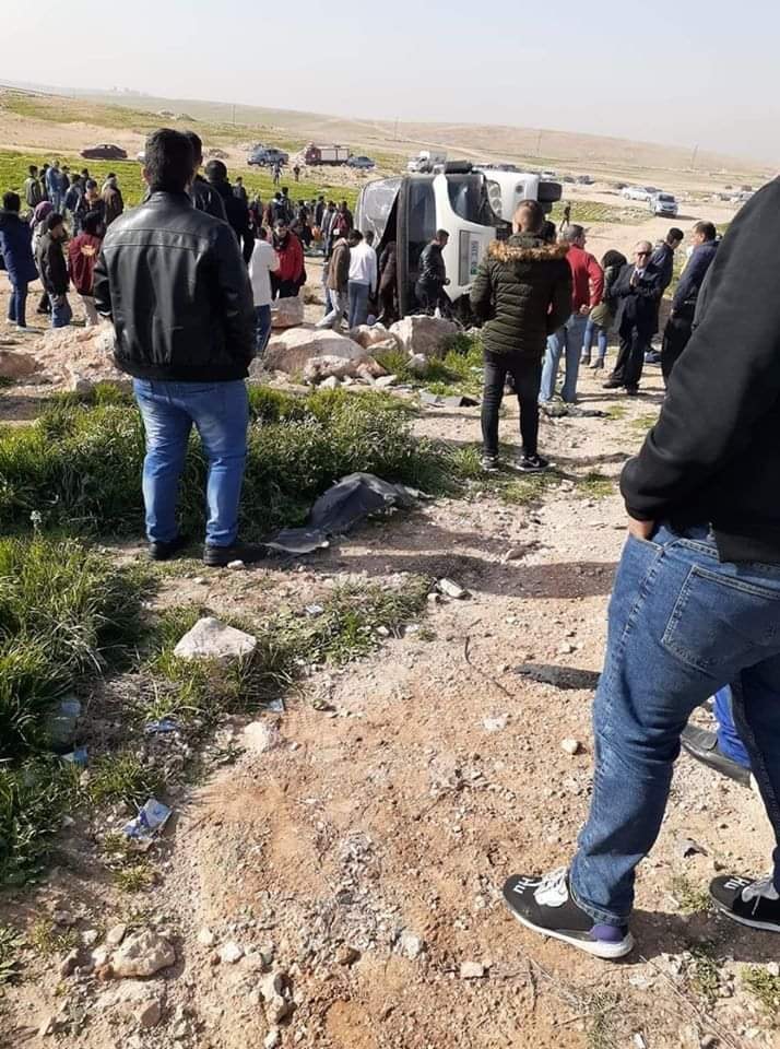 الكشف عن إصابات حادث الجامعة الهاشمية (فيديو)