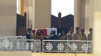 تشييع حسني مبارك في جنازة عسكرية