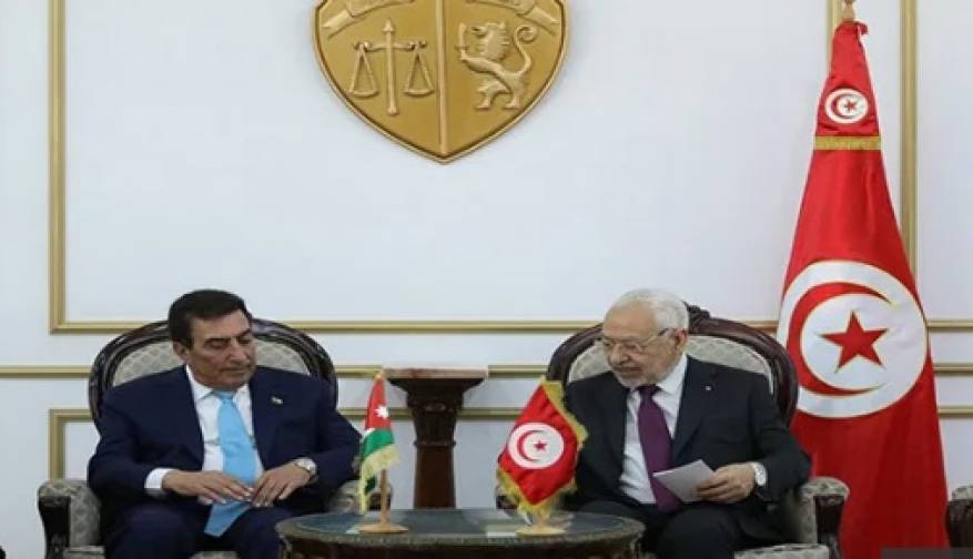 الأردن وتونس يبحثان توحيد المواقف إزاء القضية الفلسطينية