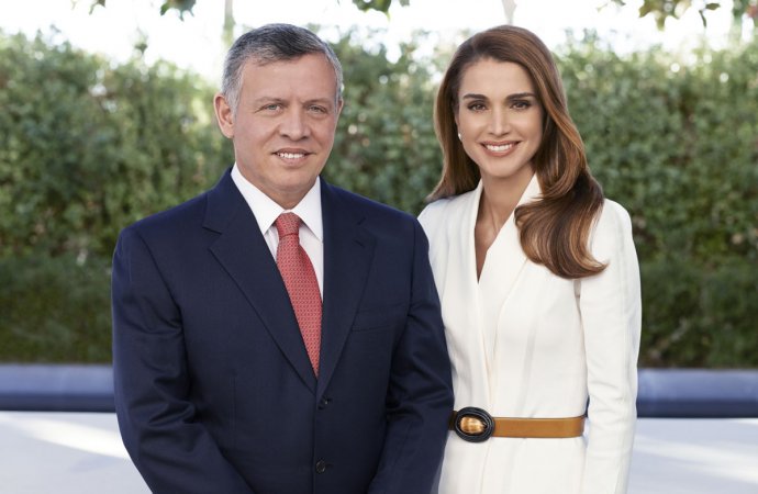 الملك والملكة يصطحبان ملك وملكة النرويج إلى موقع المغطس