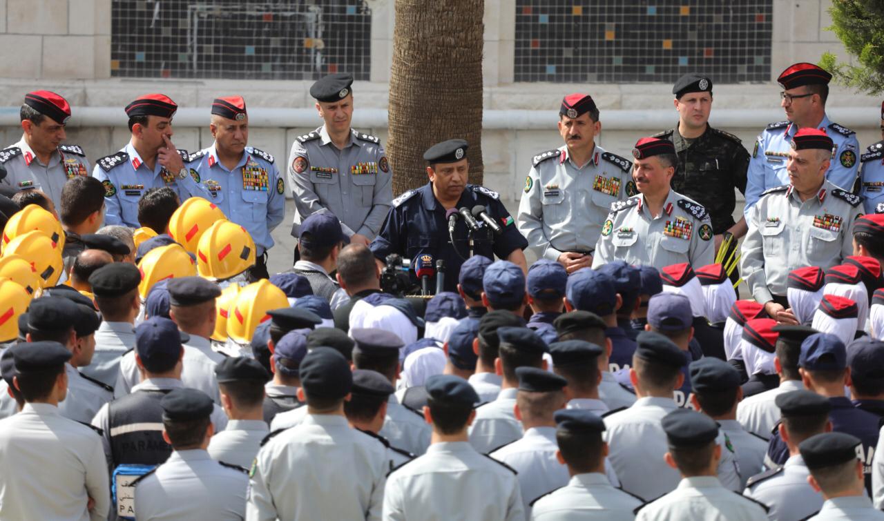 ماذا قال الحواتمة عن عملية الدمج خلال زيارته للدفاع المدني؟