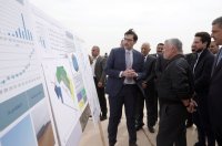 بالصور والتفاصيل .. الملك وولي العهد يزور منطقة الملك الحسين التنموية