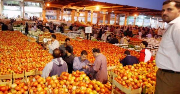 400 طن كمية الخضار الواردة لسوق العارضة المركزي