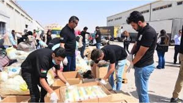 الخيرية الهاشمية تستقبل 3 الاف طرد نظافة لصالح الاسر المحتاجة