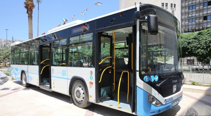 إيقاف عمل حافلات " باص عمّان" الجمعة