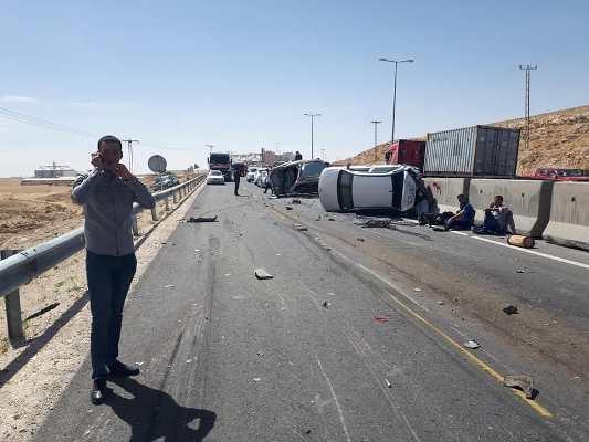 الامن يوضح سبب حادث الطريق الصحراوي