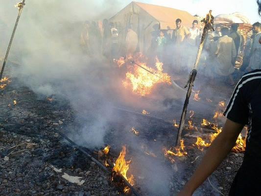 تفاصيل جديدة .. تفحم  4 اطفال بحريق في مزرعة على طريق المطار