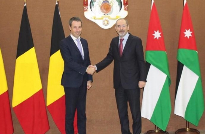 وزير الخارجية البلجيكي يؤكد للصفدي موقف بلاده الرافض للضم والمتمسك بحل الدولتين