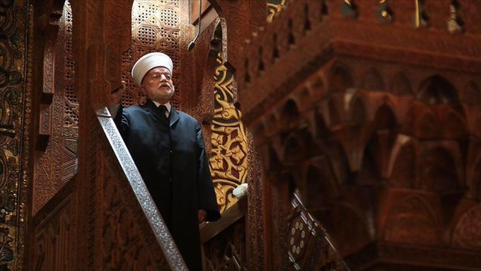 مفتي القدس يحذر من دعوات إسرائيلية لاقتحام “الأقصى”