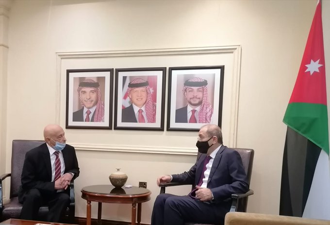 الصفدي يلتقي رئيس مجلس النواب الليبي
