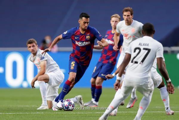 بايرن ميونخ يهين برشلونة بثمانية أهداف في أبطال أوروبا