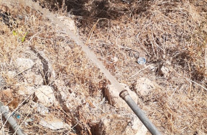 "المياه": ضبط اعتداءات على خطوط المياه في عين الباشا