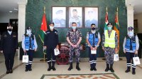الأمن العام يكرم عدداً من مرتبات الدفاع المدني
