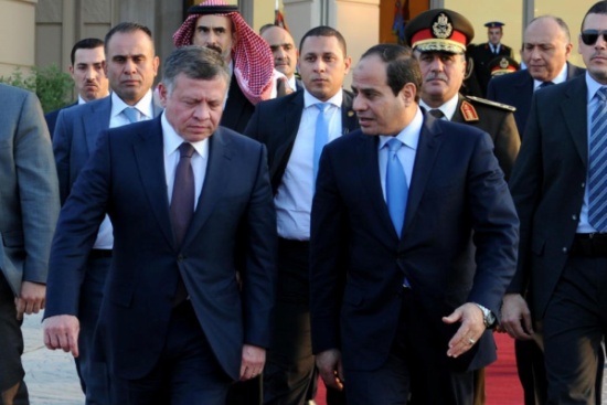 السيسي يصل الأردن
