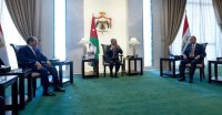 تفاصيل لقاء الملك بالسيسي والكاظمي