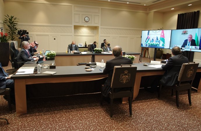 جلالة الملك يترأس جولة جديدة من مبادرة "اجتماعات العقبة"