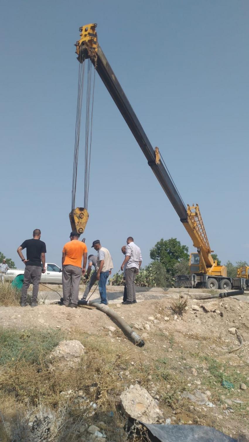 المياه: ضبط 207 اعتداءات على قناة الملك عبدالله (صور)