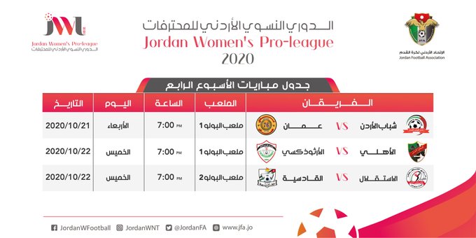 الجولة الرابعة من الدوري النسوي للمحترفات تنطلق الأربعاء