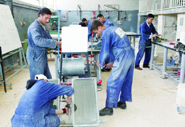 تعميم باستمرار “التدريب المهني” عن بعد