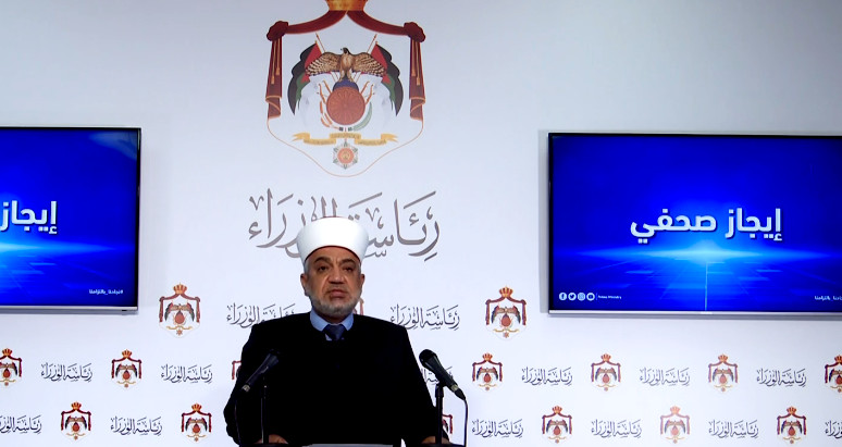 الخلايلة: فتح المساجد لأداء صلاة الجمعة من الساعة الـ12.15 وحتى الـ1.15 ظهرا