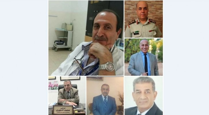 الأردنيون ينعون أطباء قضوا بمواجهة كورونا: "فرسان أبطال وشهداء"