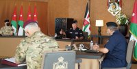 الملك يؤكد أهمية تكثيف الجهود المبذولة لحماية المجتمع