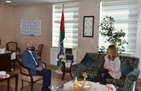 وزير التنمية يستقبل السفيرة النرويجية