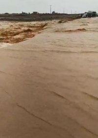 إغلاق طريق البشرية الصفاوي بسبب غزارة الأمطار
