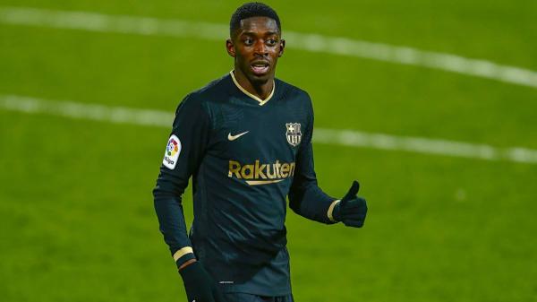 برشلونة يعلن إصابة عثمان ديمبلي