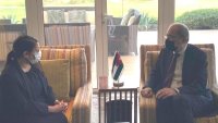 الصفدي يلتقي وزيرة داخلية بريطانيا