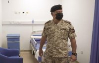 بالصور .. الملك يفتتح في إربد المستشفى الميداني العسكري الثاني