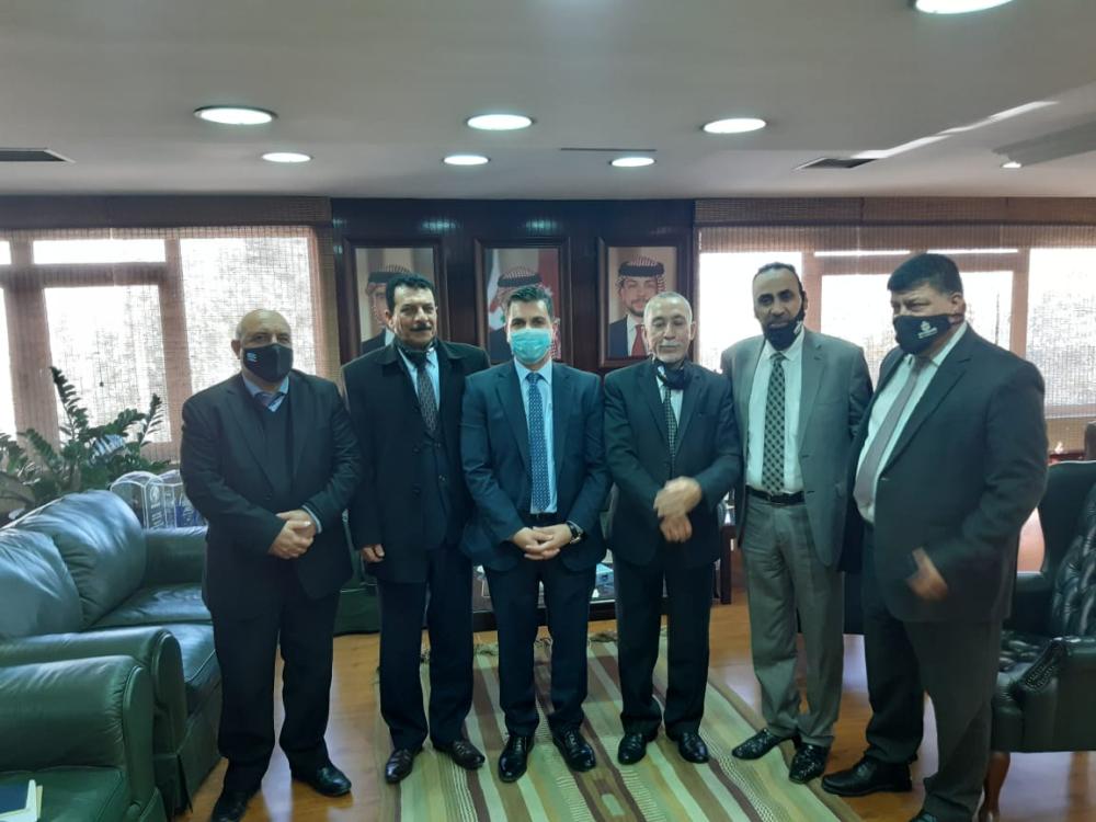 سعيدان يلتقي رئيس واعضاء اللامركزية للواء سحاب