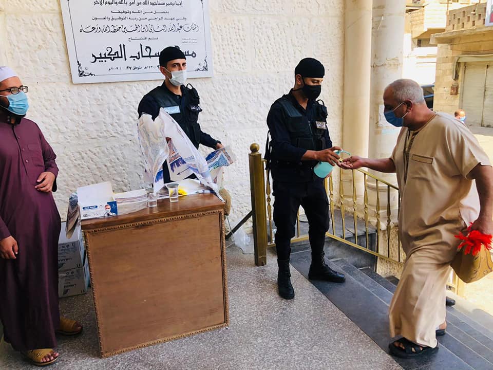 نتائج المسحات العشوائية لمصلي الجمعة الماضي جميعها سلبية