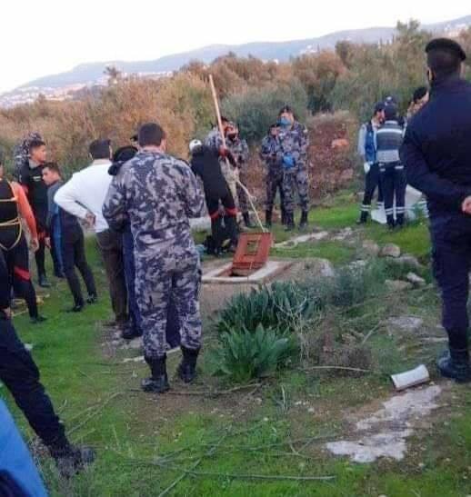 استخراج جثة من داخل بئر في إربد