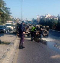 انقلاب مركبة في عبدون