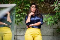 ظهور جديد لياسمين صبري تستعرض رشاقتها - صورة