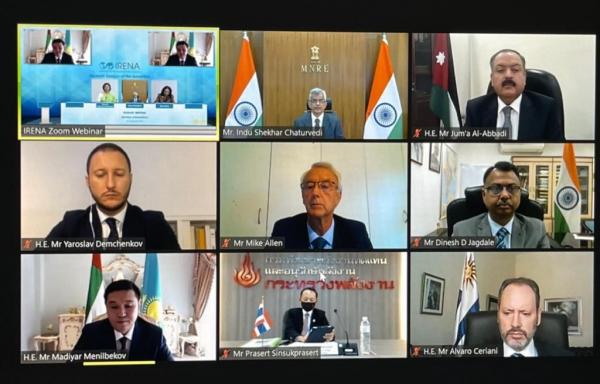 السفير العبادي يؤكد تميز علاقات الأردن مع الدولية للطاقة المتجددة
