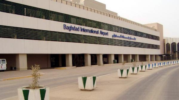 إطلاق 3 صواريخ باتجاه مطار بغداد الدولي