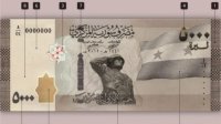 المصرف المركزي السوري يطرح ورقة نقدية جديدة هي الكبرى حتى الآن