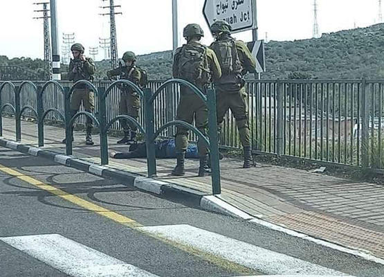 استشهاد شاب برصاص الاحتلال قرب سلفيت