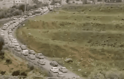 أزمة خانقة على طريق إربد عمّان