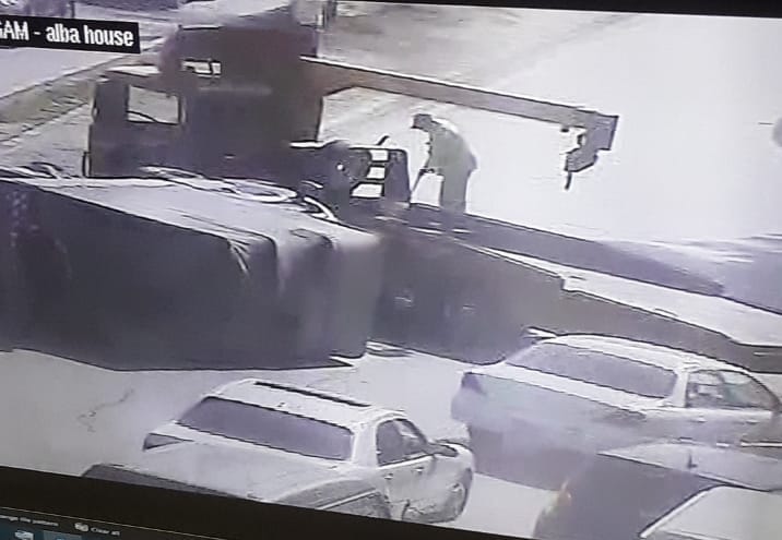 انقلاب مركبة في خلدا