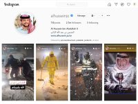 ولي العهد يحيي نشامى الميدان