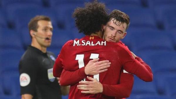 روبرتسون: صلاح لا يشبع من تسجيل الأهداف