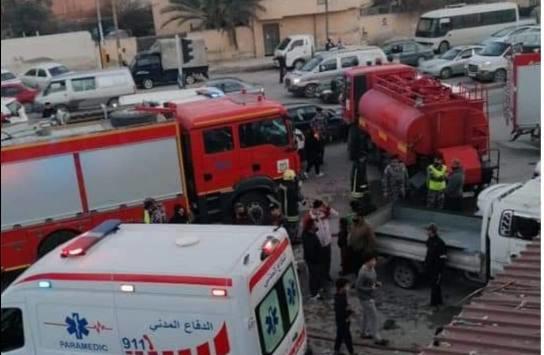 وفاة ثمانينية باحتراق منزل في الزرقاء
