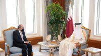 أمير قطر يستقبل وزير الخارجية
