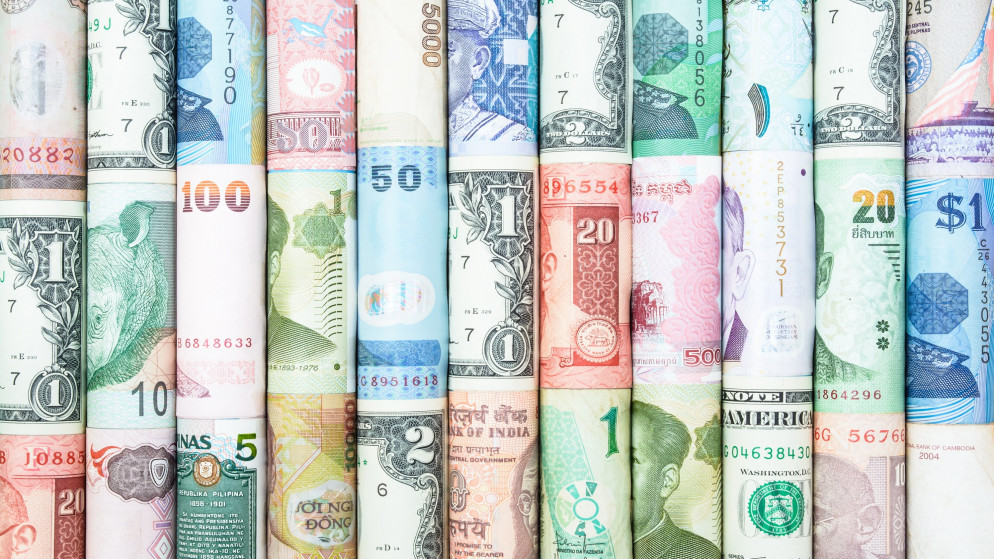 ارتفاع الاحتياطي الأجنبي 8.3% بنهاية الشهر الماضي