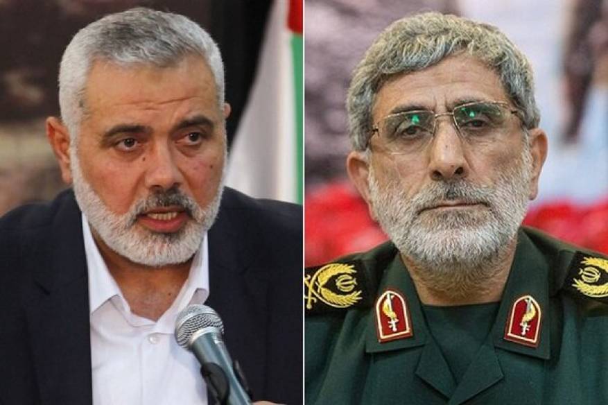 خلال اتصال مع هنية.. قائد فيلق القدس يشيد بالمقاومة الفلسطينية وأدائها المتطور