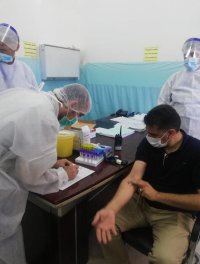 المستشفى الميداني الأردني يبدأ بحملة تبرع بالدم لمستشفى الشفاء في غزة